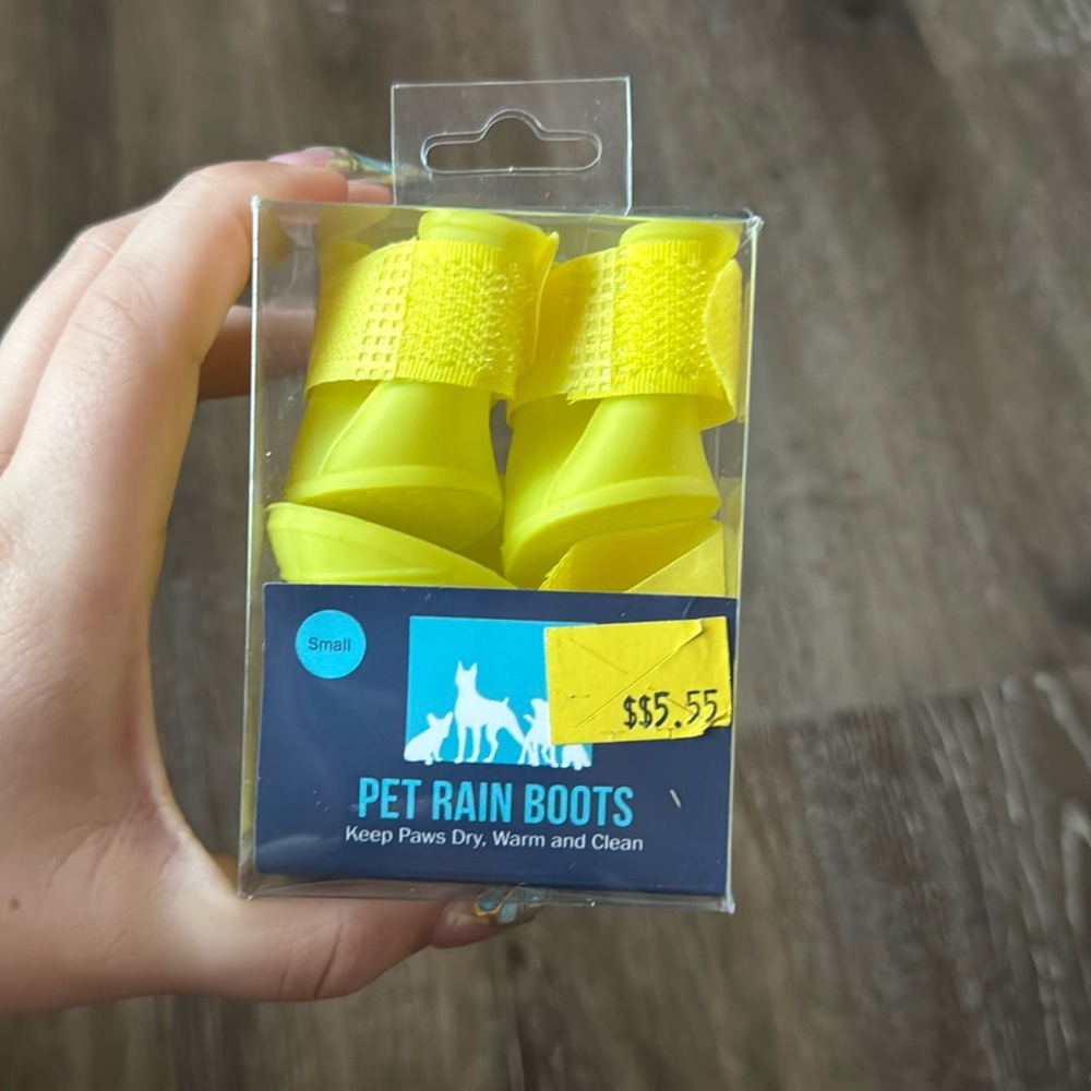 Dog Rain Boots!